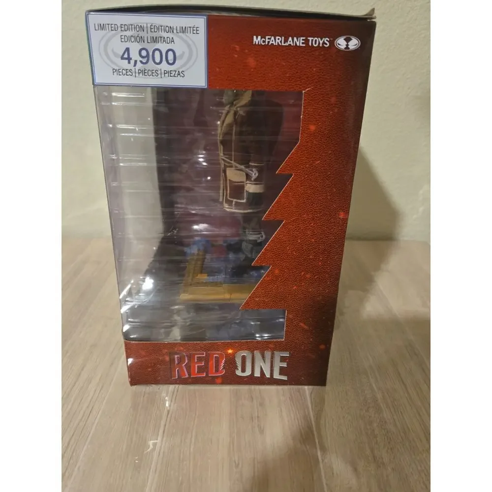 Official Red One Nick 6-Inch Action Figure with Collectible Card & Display Base
